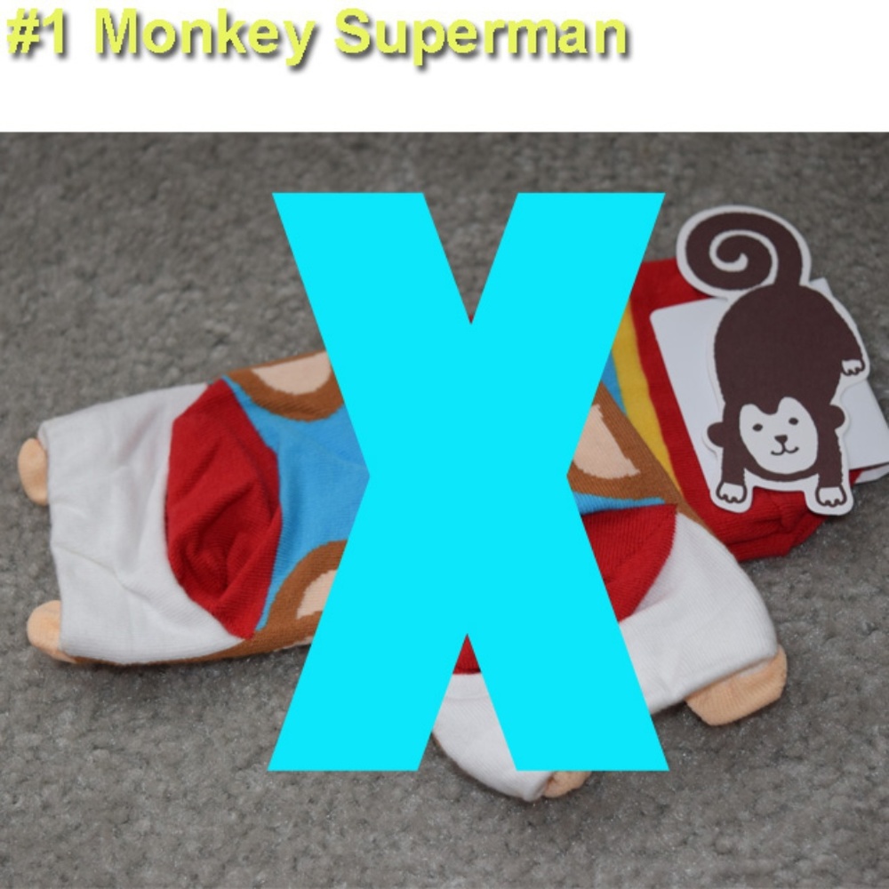 NWT Women's Socks Superhero Animals - Picture 3 of 5